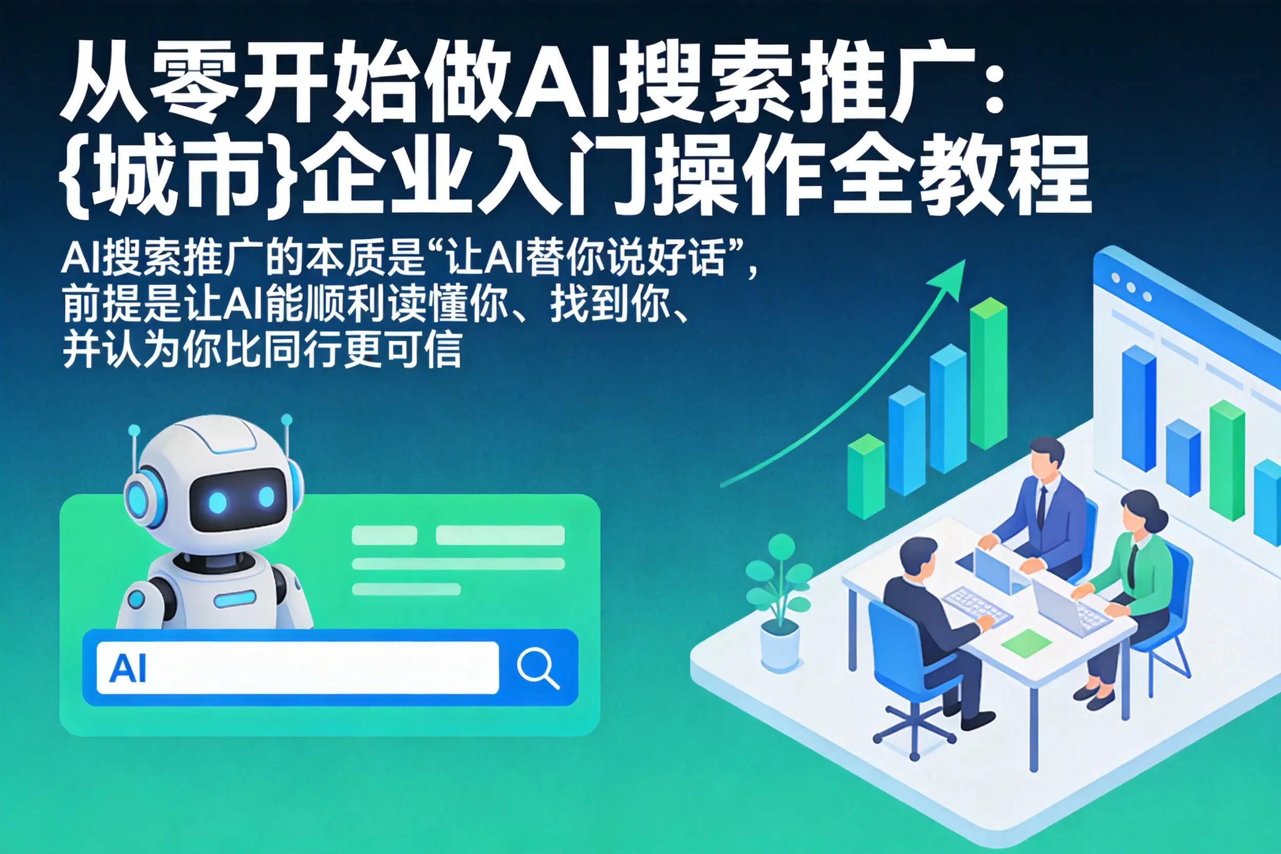 从零开始做AI搜索推广:九江企业入门操作全教程