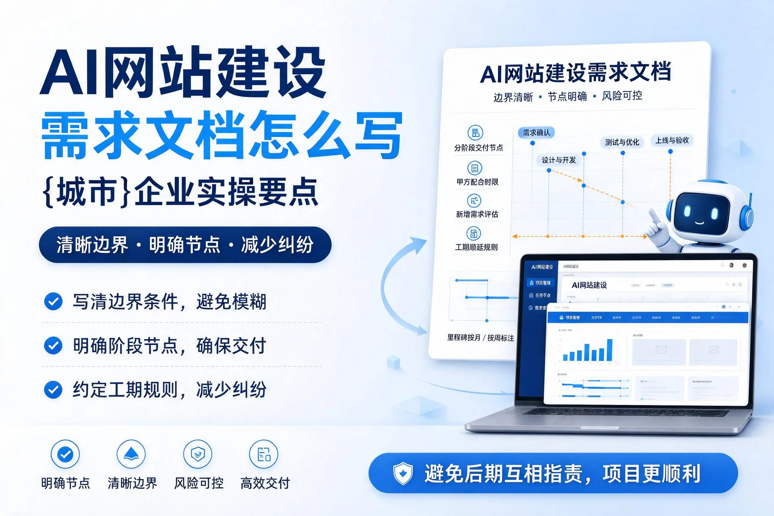 AI网站建设需求文档怎么写，九江企业实操要点